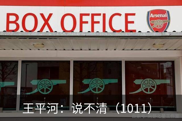 王平河：说不清（10/11）
