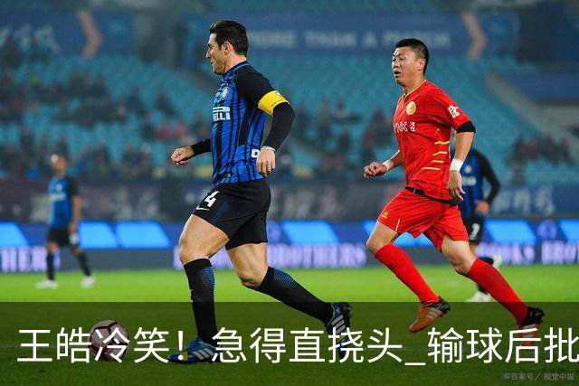 王皓冷笑！急得直挠头 输球后批评林诗栋：正手不会接 反手也不会接