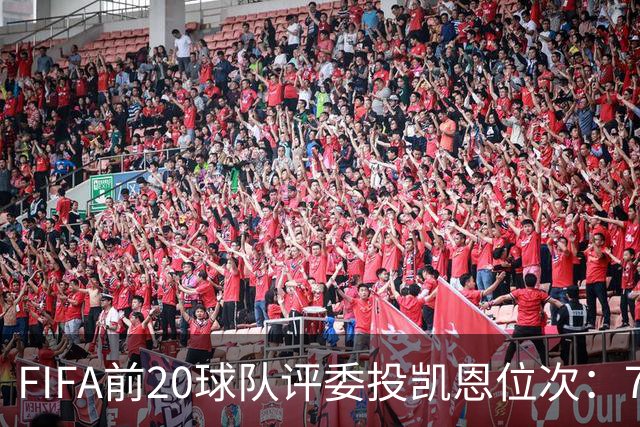 FIFA前20球队评委投凯恩位次：7人投第一，4人将凯恩排在第6